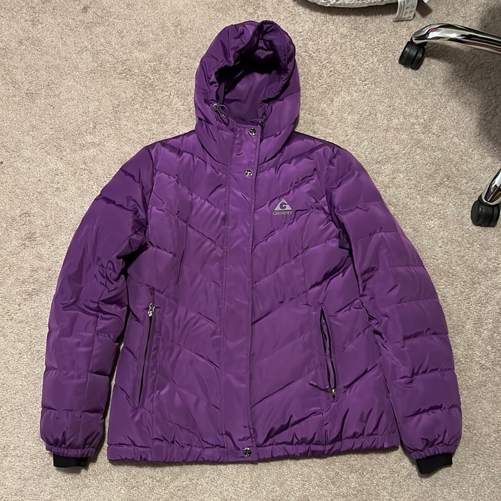 Gerry Weber Purple Puffer Ski Jacket size large